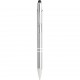 Penna a sfera con touch screen in metallo grigia personalizzata B11188GR Penna a sfera con touch screen in metallo grigia personalizzata B11188GR