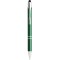 Penna a sfera con touch screen in metallo verde personalizzata B11188V