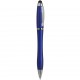 Penna a sfera con touch screen in plastica e metallo blu royal personalizzata B11189BL Penna a sfera con touch screen in plastica e metallo blu royal personalizzata B11189BL