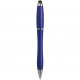 Penna a sfera con touch screen in plastica e metallo blu royal personalizzata B11189BL Penna a sfera con touch screen in plastica e metallo blu royal personalizzata B11189BL