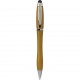 Penna a sfera con touch screen in plastica e metallo gialla personalizzata B11189G Penna a sfera con touch screen in plastica e metallo gialla personalizzata B11189G