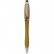 Penna a sfera con touch screen in plastica e metallo gialla personalizzata B11189G Penna a sfera con touch screen in plastica e metallo gialla personalizzata B11189G