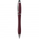 Penna a sfera con touch screen in plastica e metallo rossa personalizzata B11189R Penna a sfera con touch screen in plastica e metallo rossa personalizzata B11189R