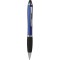 Penna a sfera con touch screen in plastica e metallo blu royal personalizzata B11193BL