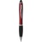 Penna a sfera con touch screen in plastica e metallo rossa personalizzata B11193R
