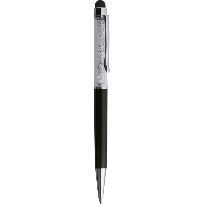 Penna a sfera con touch screen in metallo e plastica personalizzata B11195
