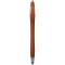 Penna a sfera con touch screen in plastica arancione personalizzata B11197A