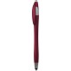 Penna a sfera con touch screen in plastica rossa personalizzata B11197R