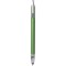 Penna a sfera con touch screen in metallo e plastica verde personalizzata B11198V