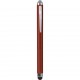 Penna a sfera con touch screen in plastica rossa personalizzata B11199R