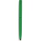 Penna a sfera con touch screen in plastica verde personalizzata B11207V