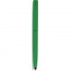 Penna a sfera con touch screen in plastica verde personalizzata B11207V