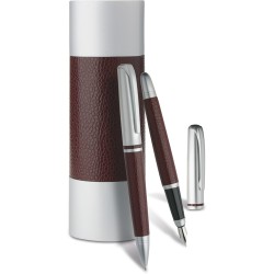 Set scrittura marrone personalizzato B11213M