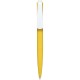Penna a sfera in plastica gialla personalizzata B11219G