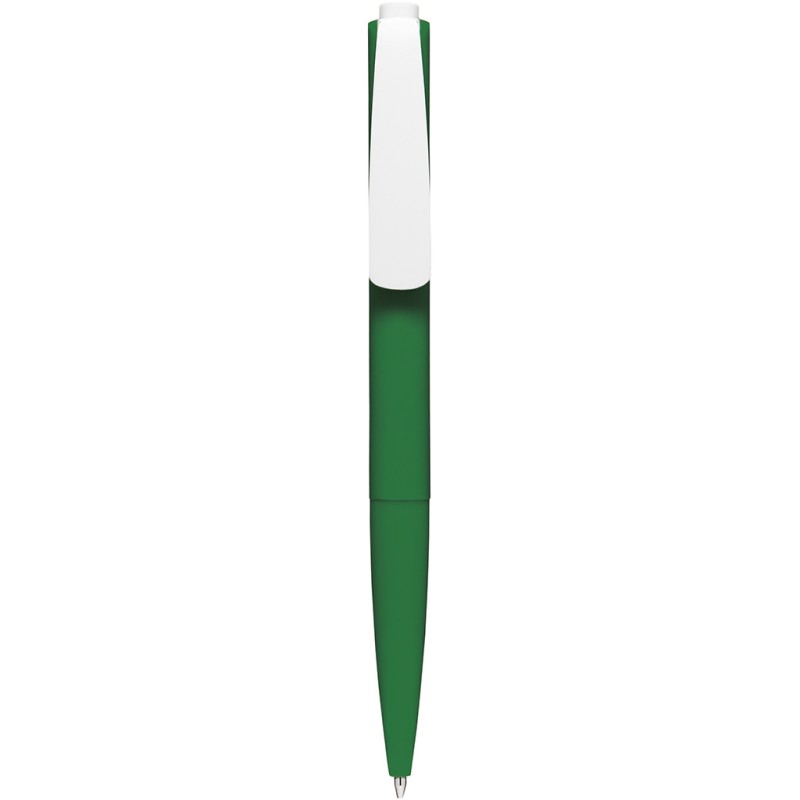 Penna a sfera in plastica verde personalizzata B11219V