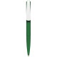 Penna a sfera in plastica verde personalizzata B11219V