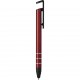 Penna a sfera con touch screen in metallo e plastica rossa personalizzata B11225R
