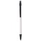 Penna a sfera con touch screen in metallo bianca personalizzata B11227B