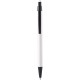 Penna a sfera con touch screen in metallo bianca personalizzata B11227B