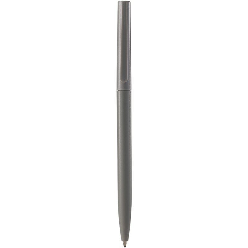 Penna a sfera in plastica grigia personalizzata B11229GR