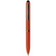 Penna a sfera con touch screen in plastica arancione personalizzata B11230A