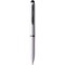 Penna a sfera con touch screen in plastica bianca personalizzata B11230B