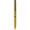 Penna a sfera con touch screen in plastica gialla personalizzata B11230G