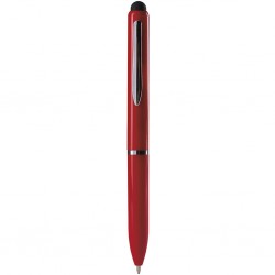 Penna a sfera con touch screen in plastica rossa personalizzata B11230R Penna a sfera con touch screen in plastica rossa personalizzata B11230R