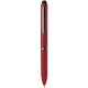 Penna a sfera con touch screen in plastica rossa personalizzata B11230R
