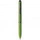 Penna a sfera con touch screen in plastica verde acido personalizzata B11230VA