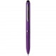 Penna a sfera con touch screen in plastica viola personalizzata B11230VL
