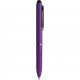 Penna a sfera con touch screen in plastica viola personalizzata B11230VL