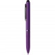 Penna a sfera con touch screen in plastica viola personalizzata B11230VL