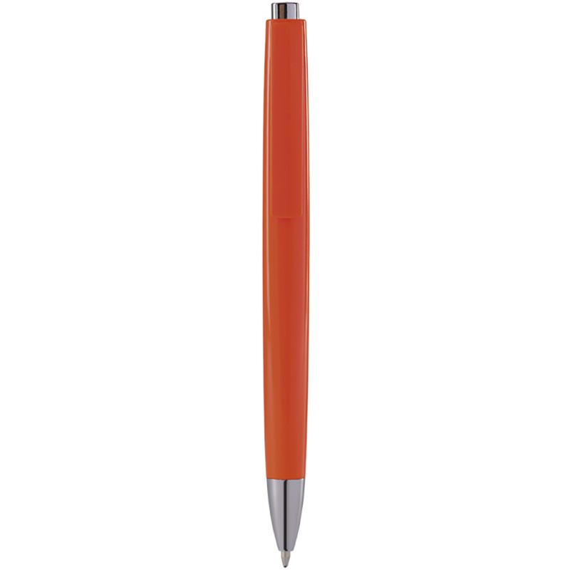 Penna a sfera in plastica arancione personalizzata B11233A