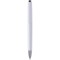 Penna a sfera in plastica bianca personalizzata B11233B