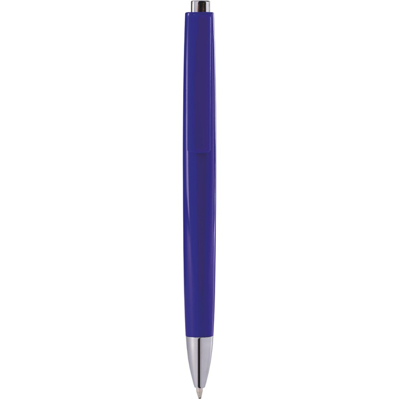 Penna a sfera in plastica blu royal personalizzata B11233BL