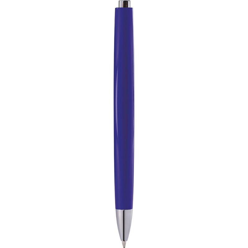 Penna a sfera in plastica blu royal personalizzata B11233BL