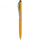 Penna a sfera con touch screen in plastica arancione personalizzata B11234A