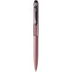 Penna a sfera con touch screen in plastica rosa personalizzata B11234RS