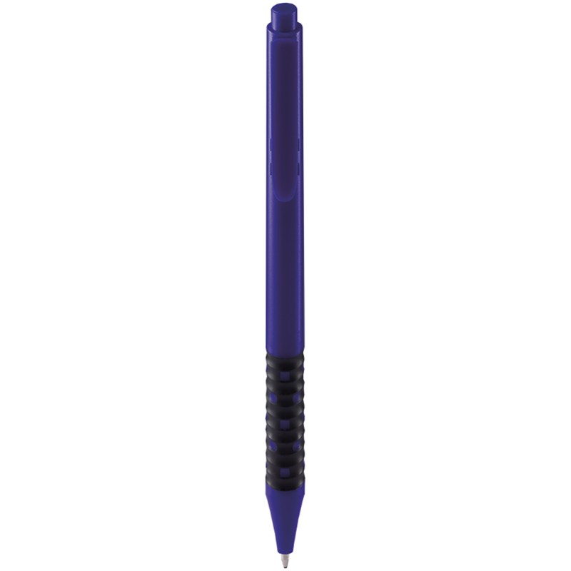 Penna a sfera in plastica blu royal personalizzata B11238BL