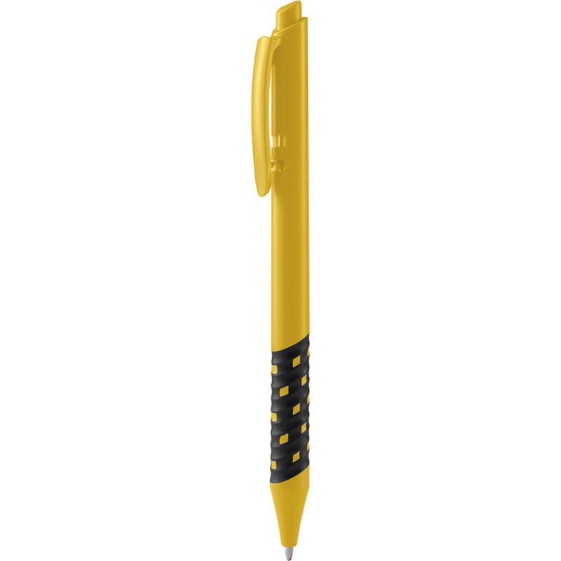Penna a sfera in plastica gialla personalizzata B11238G Penna a sfera in plastica gialla personalizzata B11238G
