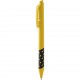 Penna a sfera in plastica gialla personalizzata B11238G Penna a sfera in plastica gialla personalizzata B11238G