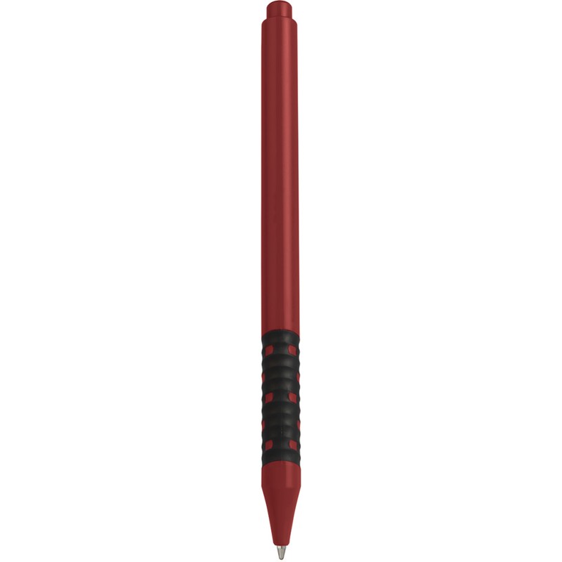 Penna a sfera in plastica rossa personalizzata B11238R