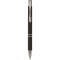 Penna a sfera in alluminio e metallo nera personalizzata B11240N
