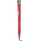 Penna a sfera in alluminio e metallo rossa personalizzata B11240R