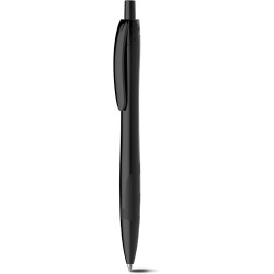 Penna a sfera in rpet nera personalizzata B11243N