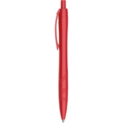 Penna a sfera in rpet rossa personalizzata B11243R