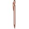 Penna a sfera con touch screen in alluminio e metallo rosa personalizzata B11244RS