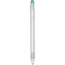 Penna a sfera in rpet verde personalizzata B11247V