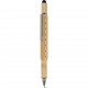 Penna multifunzione in bamboo personalizzata B11249